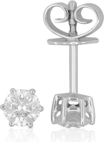 Muau Ohrstecker (Weissgold 750)