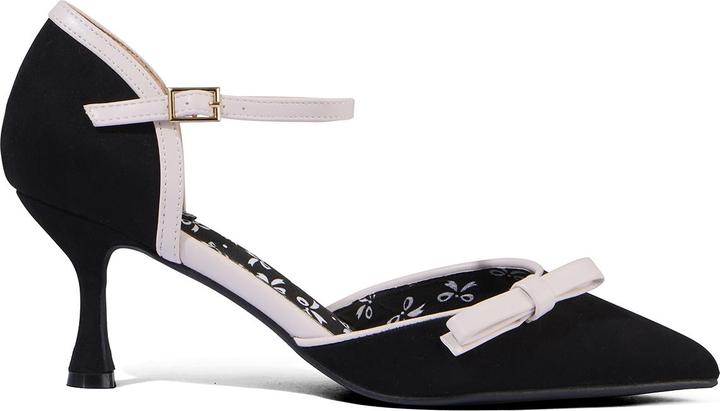 Actual product image Joe Browns Bow Detail Monochrome Slingback Heels (42)