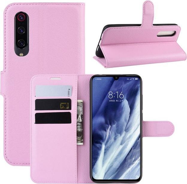 Produktbild MU Classic Litchi Leder Bookcover Series (OnePlus 9 Pro 5G, Xiaomi Mi 9 Pro)
