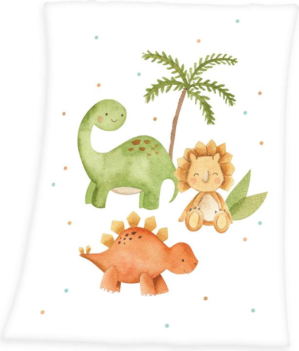 Produktbild Herding Kuscheldecke Dinos 75 x 100 cm (75 x 100 cm)