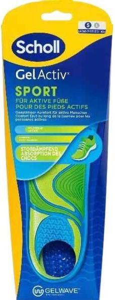 Scholl GelActiv Trainer Einleg S GelWave 1 Paar