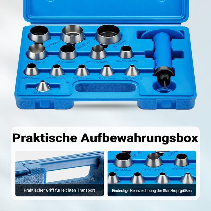 Produktbild Wiltec Lochstanzer-Set