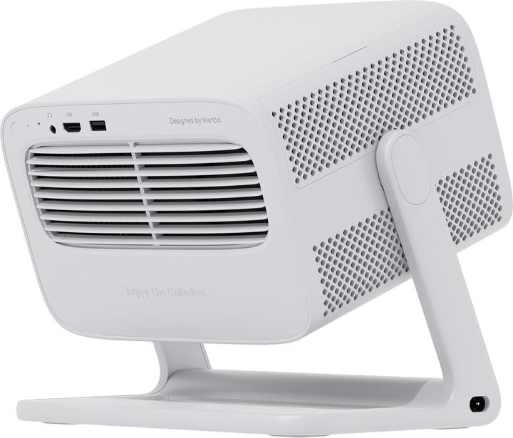 Actual product image Wanbo Vali 1 White | Projector | Full HD, 900 ANSI, Android TV 11, Gimbal (Full HD, 900 lm)