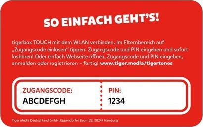 Immagine prodotto Tigermedia tigertones - Biglietto 12 mesi Edizione Svizzera (Tedesco)