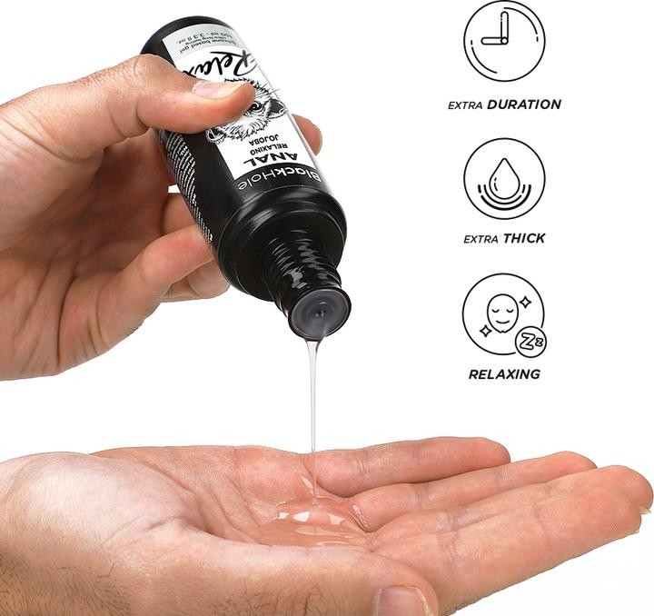 Actual product image - SCHWARZE LOCH-GEL-SILIKON-BASIS-ANAL-DILATION 30 ML (100 ml)