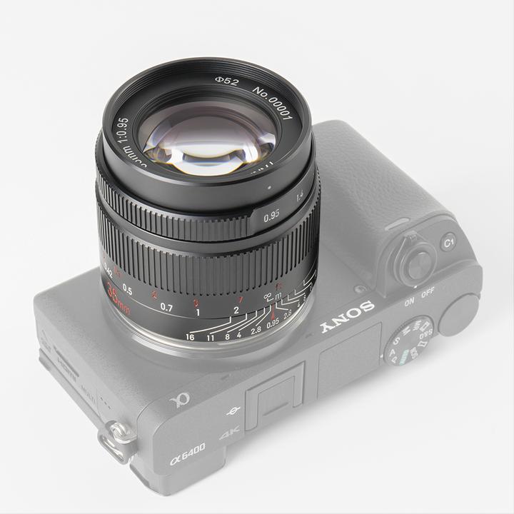 Actual product image 7artisans 35mm f/16 - 0,95, Sony E (Sony E, APS-C / DX)