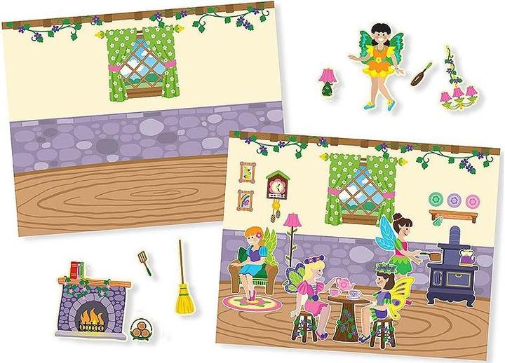 Produktbild Melissa & Doug Wiederverwendbares Stickerbuch - Feen