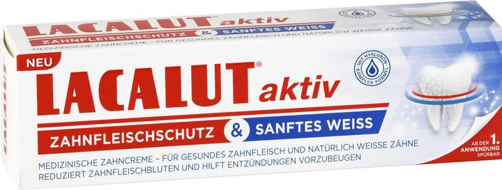 Actual product image Dr. Theiss LACALUT active medicinal toothpaste, 75 ml Toothpaste (75 ml)