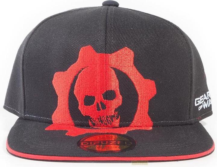 Immagine prodotto Gears of War berretto rosso a scatto con casco