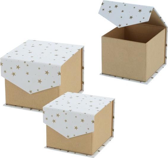 Produktbild False Boxenset Sterne 2er Set (Geschenkpapier, 2 x)