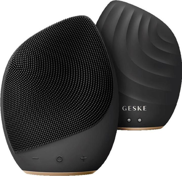 Actual product image Konjac Sponge Soniczna szczoteczka do czyszczenia twarzy 5w1 Geske z Aplikacja (szary)