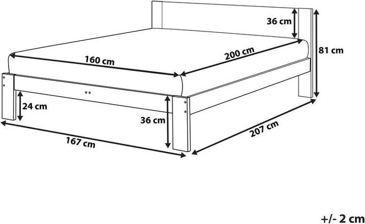 Actual product image Beliani Royan (160 x 200 cm)