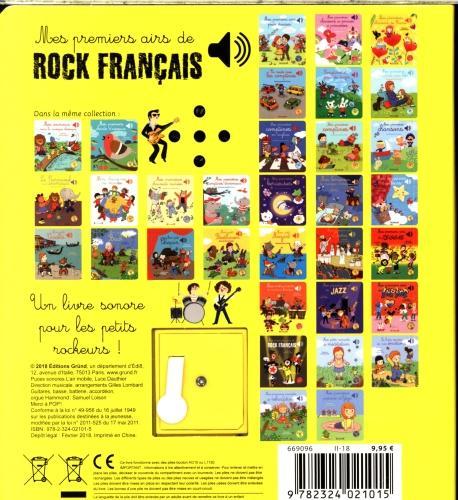 Image du produit Gründ éditions Mes premiers airs de rock français (Français, Guillerey Aurélie, 2018)