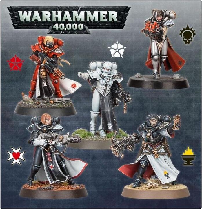 Actual product image Games Workshop Battle Sisters Squad - Dominions & Celestians