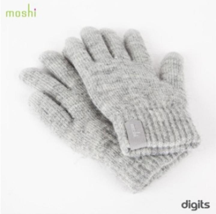Image du produit Moshi Gants à écran tactile Digits - Gris clair (S) (S, M)