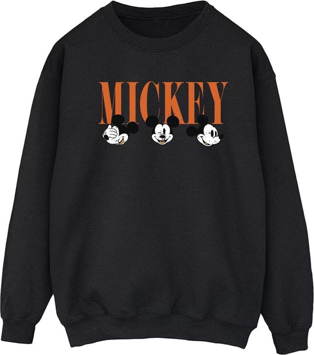 Disney Mickey Mouse Faces Sweatshirt (S)