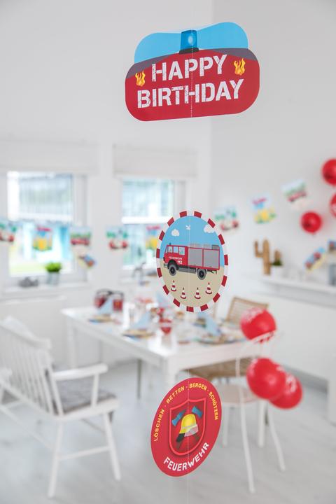 Produktbild DH-Konzept Luftballons Feuerwehr (8 x)