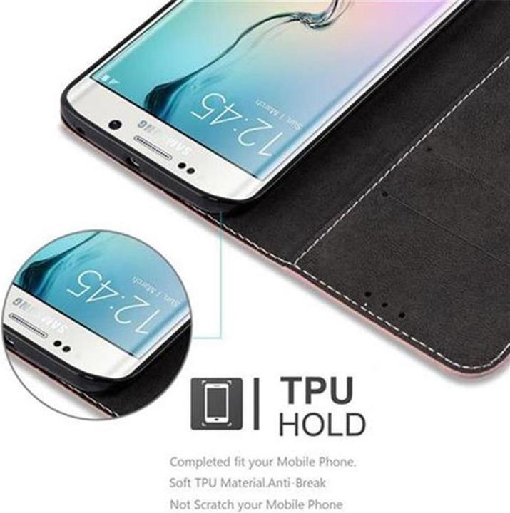 Immagine prodotto Cadorabo Copertina del libro X Wallet (Samsung Galaxy S6 Edge)