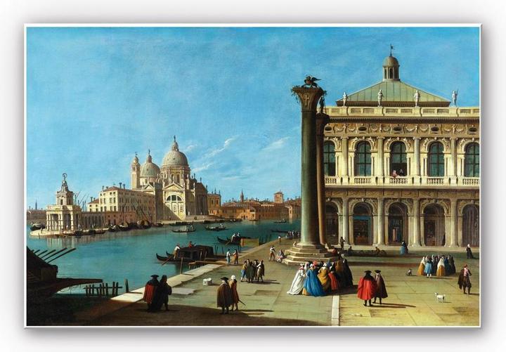 Produktbild Trenddeko Canaletto - Die Einfahrt zum Canal Grande (100 x 70 cm)
