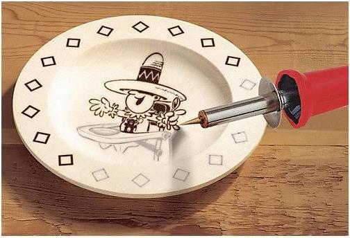 Actual product image Pebaro Wood burning set