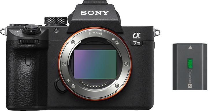 Sony Corpo Alpha 7 III + batteria aggiuntiva gratuita