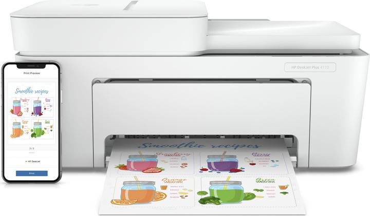 Produktbild HP DeskJet Plus 4110 (Tintenpatrone, Farbe)