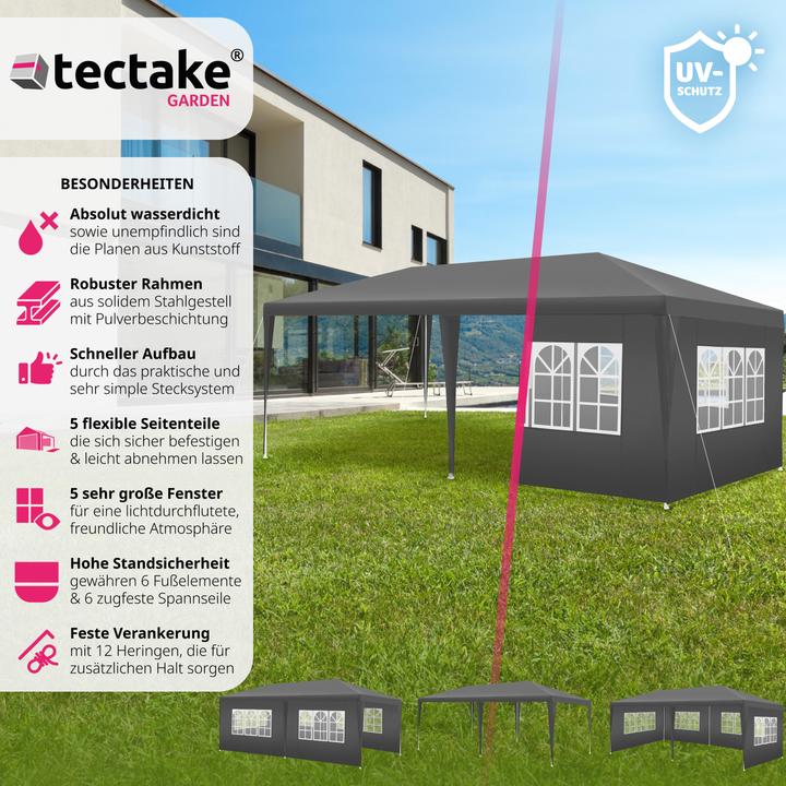 Actual product image tectake PavilionVivara (600 cm, 300 cm)