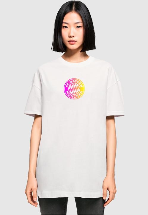 Actual product image FC Bayern München Ladies Logo PY Oversized Boyfriend Tee - 119529 (XXL)