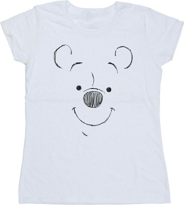 Disney Winnie The Pooh Winnie The Pooh Face TShirt (XL)