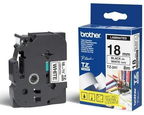 Image du produit Brother TZe-241 (1.80 cm, Noir, Blanc)