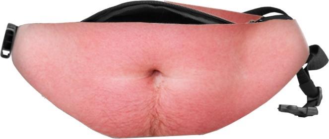 Ueli Express DadBag lustige Bauchtasche The Wolfgang