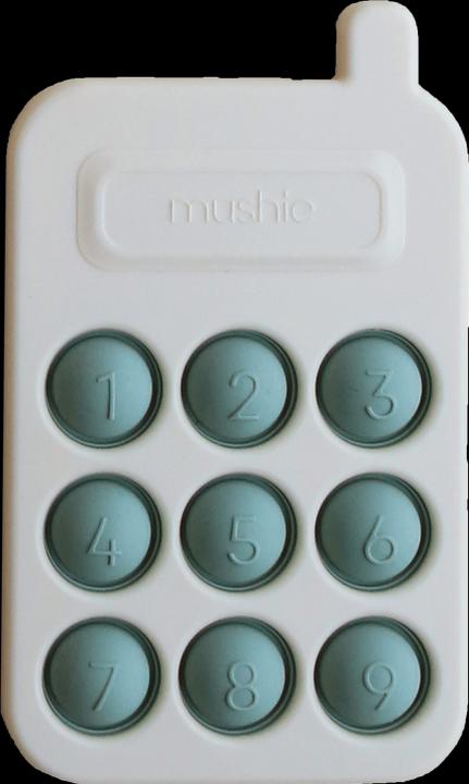 Mushie Jouet à pression Phone Cambridge