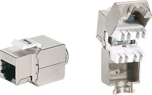 Image du produit equip 8 x Keystone Jack Cat.6 LSA connexion sans outil entièrement blindée