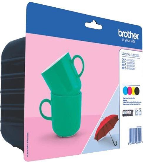 Actual product image Brother LC-227XLVALBP Value Pack (M, FC, Y, C)