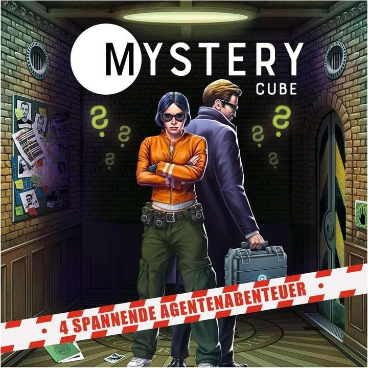 Image du produit Ravensburger 20226 - Mystery Cube - Le centre des agents - Énigmes pour les passionnés d'EXIT à partir de 10 ans (Allemand)