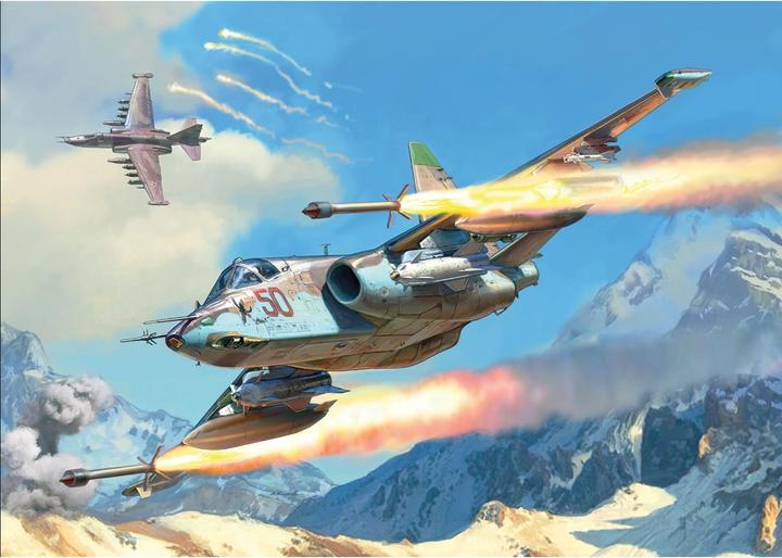 Actual product image 1:48 Sukhoi SU-25 Frogfoot Sov.att.airc.