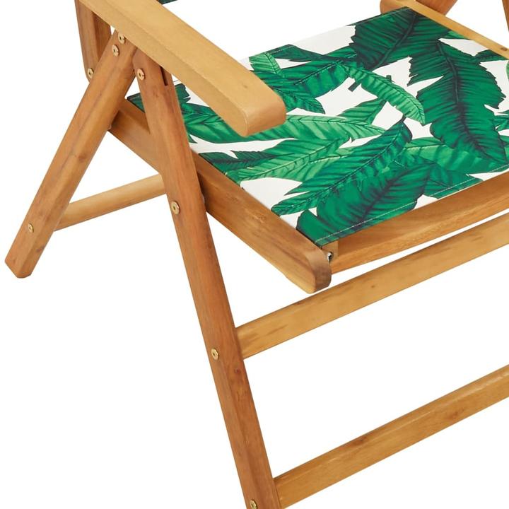 Produktbild VidaXL Gartenstühle Verstellbar 6 Stk. Stoff und