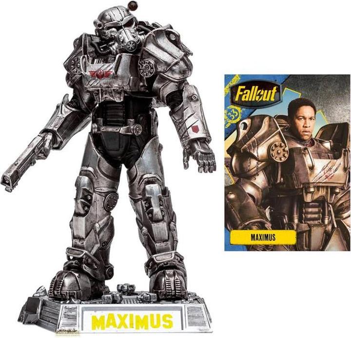 Produktbild McFarlane Fallout Movie Maniacs Actionfigur Maximus 15 cm