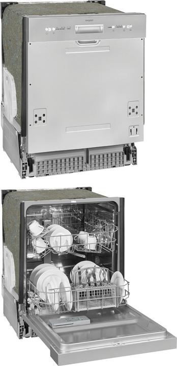 Produktbild Exquisit EGSP6012-EB-030E inox - Geschirrspüler