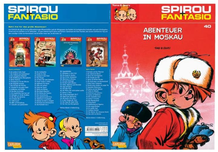 Actual product image Spirou und Fantasio, Band 40 (Janry/Tome, André Franquin, German)