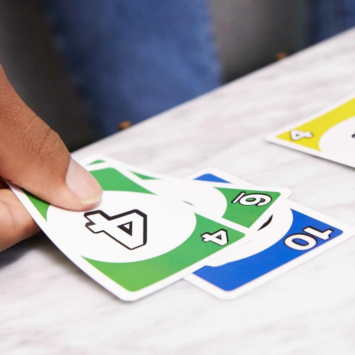 Actual product image Mattel Games UNO Dos (German, French, Italian, English)
