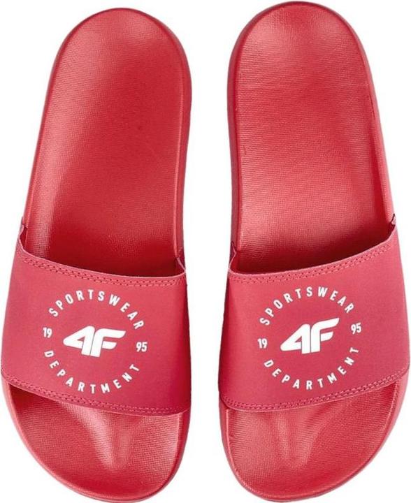 Actual product image 4F Red Ladies Slippers SS23FFLIF068 62S (36) (36)