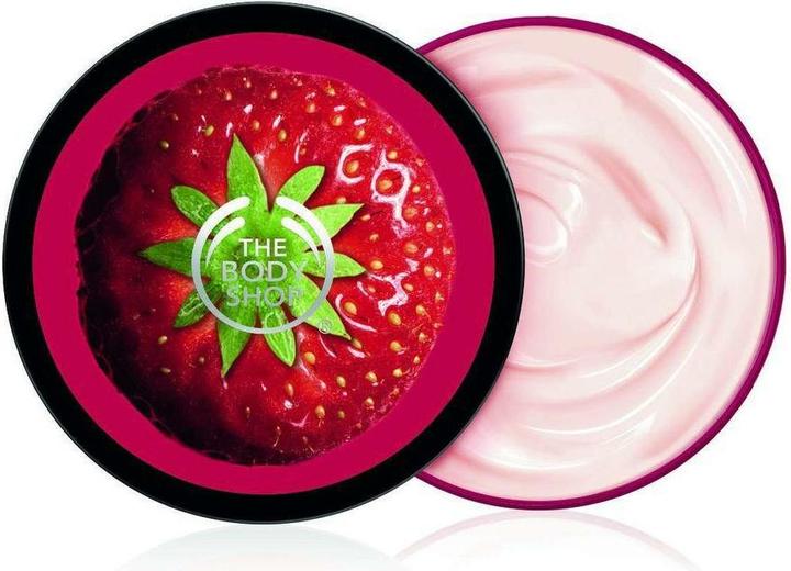 Body Shop body butter strawberry 200ml (Körpercreme, 200 ml)