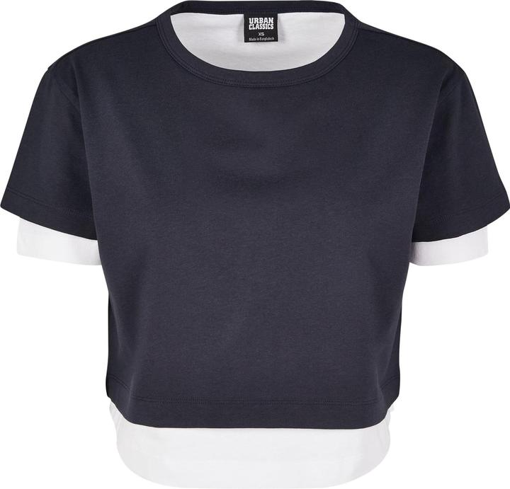 Produktbild Urban Classics Ladies Full Double Layered Tee (XL)