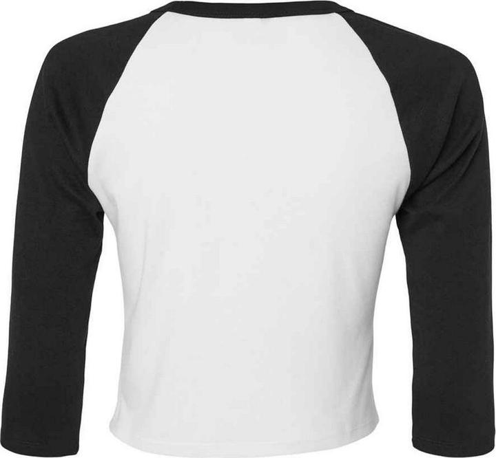 Immagine prodotto Bella Canvas Maglietta Corta Raglan Manica a 3/4 Donna (XXL)