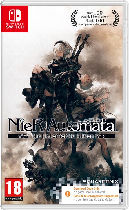 Actual product image Square Enix NieR: Automata - The End of YoRHa Edition (Code in a Box) /Switch (Switch, Switch Lite, Switch OLED, DE)