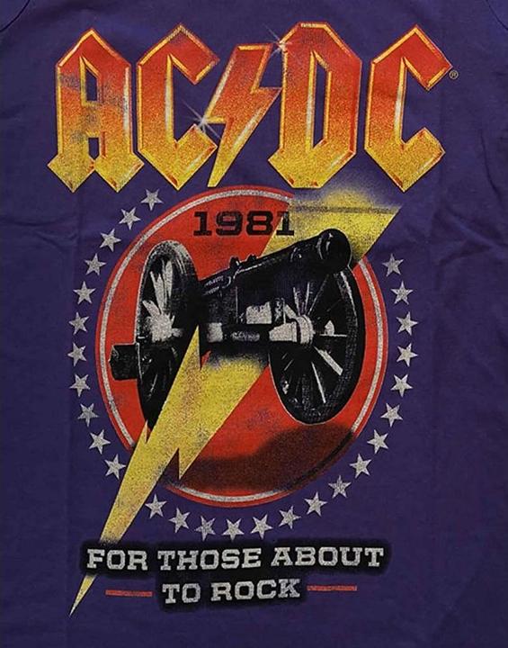 Immagine prodotto AC/DC Maglietta Donna/Ladies For Those About To Rock '81 (S)