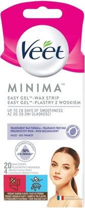 Actual product image Veet Minimaâ"¢ Easy-Gelâ"¢ Wax Strips Face (20 x)