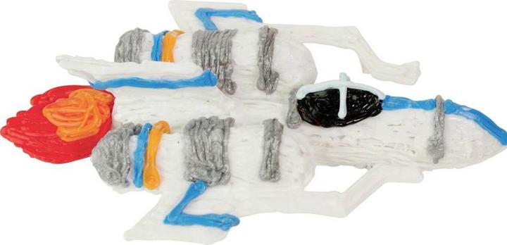 Immagine prodotto 3Doodler Crea Filamento Pla 3 Colori Pl-Clear-75 (PLA, 3 mm, 2 g, Bianco, Trasparente, Blu)