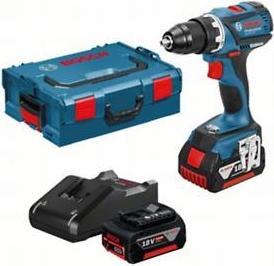 Produktbild Bosch Professional AKKUSKRUEMASKINE GSR 18V-EC 2X5AH L-BOXX (Akkubetrieb)